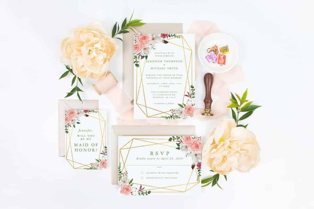botanical wedding invitations - zazzle wedding invitations - garden wedding