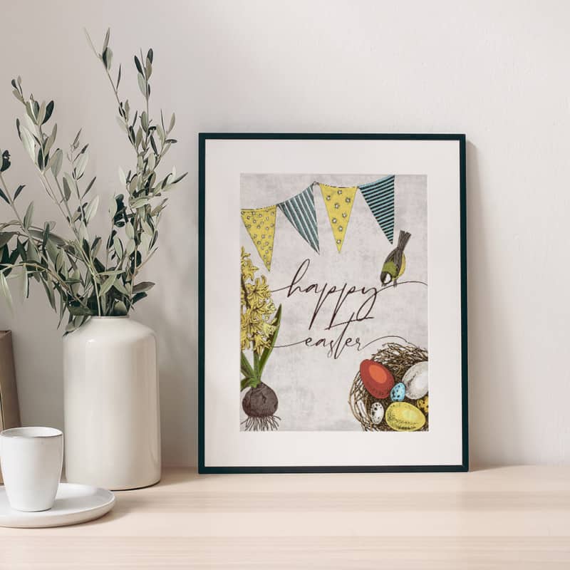 Free Easter Printable Wall Art – Instant Download