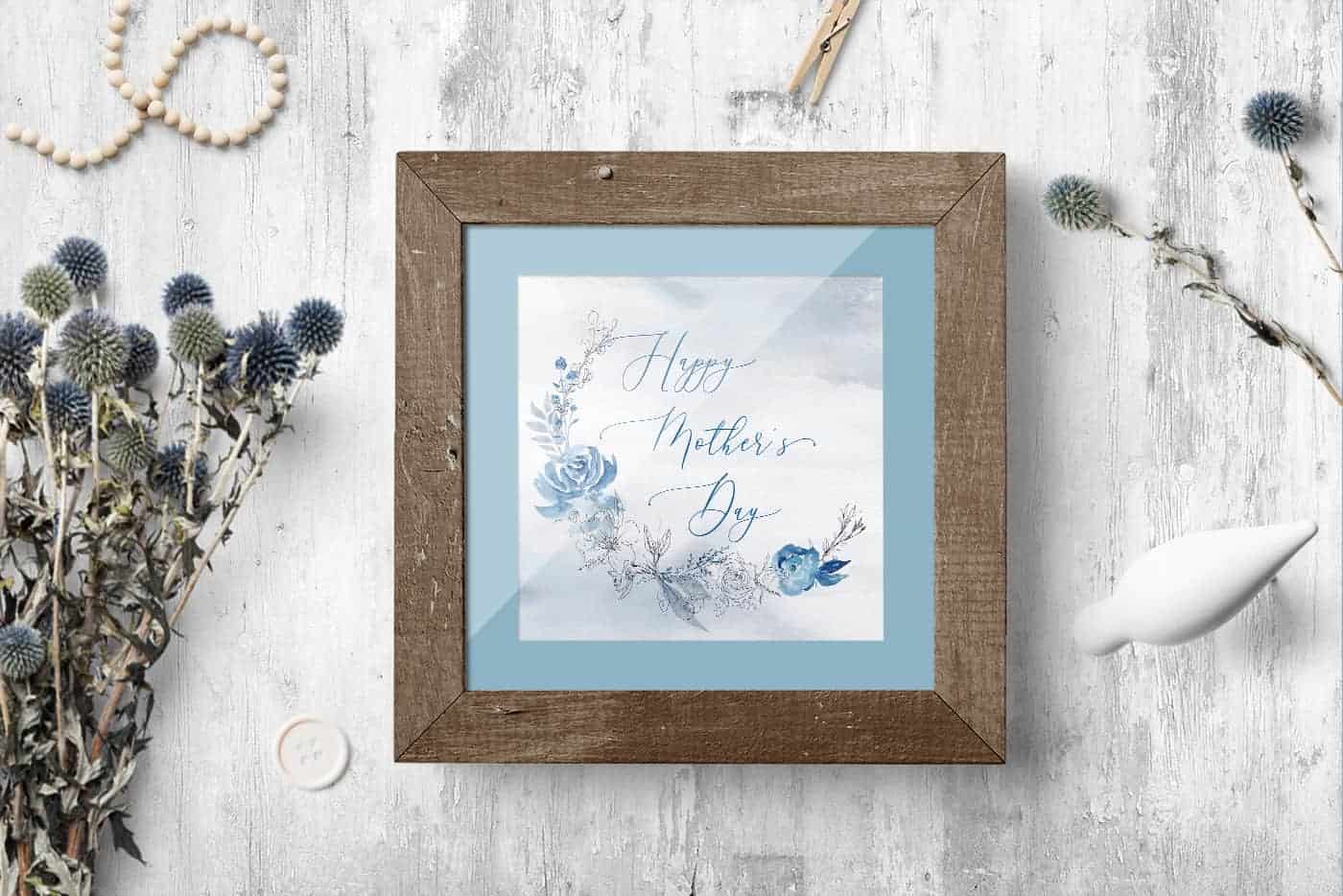 Free Mother’s Day Printable Wall Art